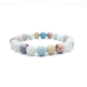 Amazonit 8 mm - náramek