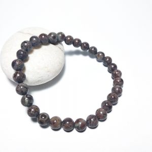 Mahagonový obsidián 6 mm - náramek