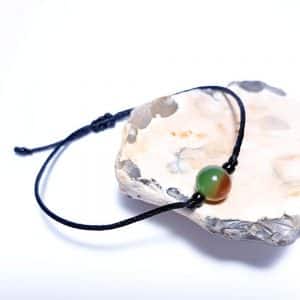 Paví achát - simple náramek