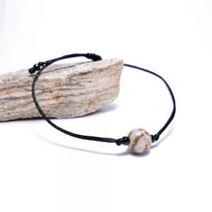 Jaspis zebra - simple náramek