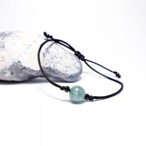 Barmský jadeit - simple náramek