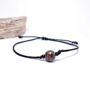 Mahagonový obsidián - simple náramek