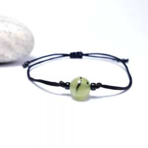 Prehnit - simple náramek