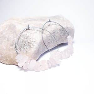 Růženín zlomky - náušnice