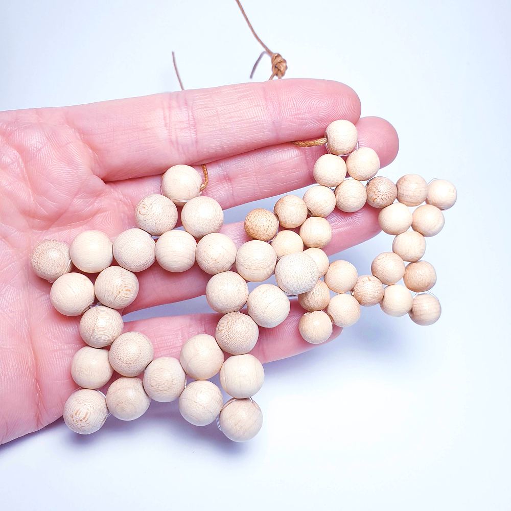 Dřevěná hvězda 6,8 cm - vánoční ozdoba - Obrázek 5