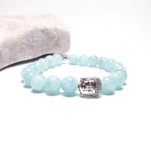 Amazonit - buddha náramek