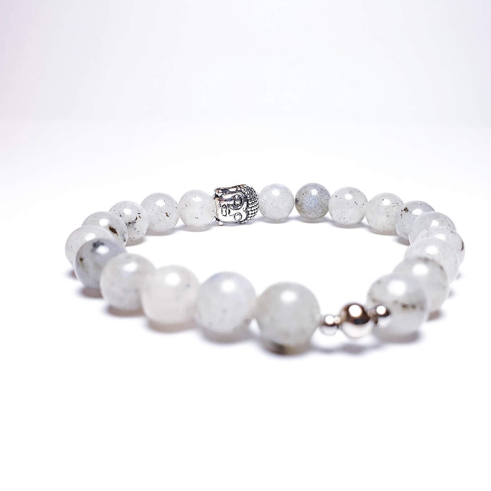 Labradorit - buddha náramek - Obrázek 3