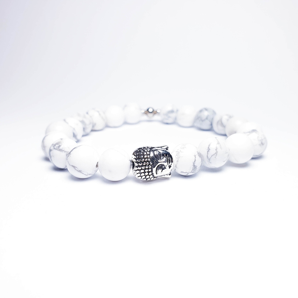 Magnezit - buddha náramek