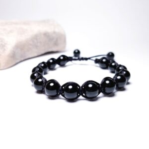 Turmalín 8 mm - shamballa náramek