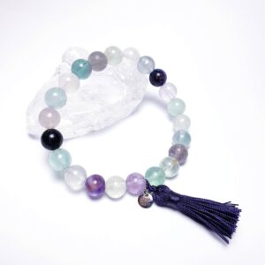 Fluorit 8 mm - mala náramek