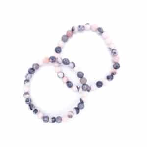 Jaspis zebra 6 mm- náramek