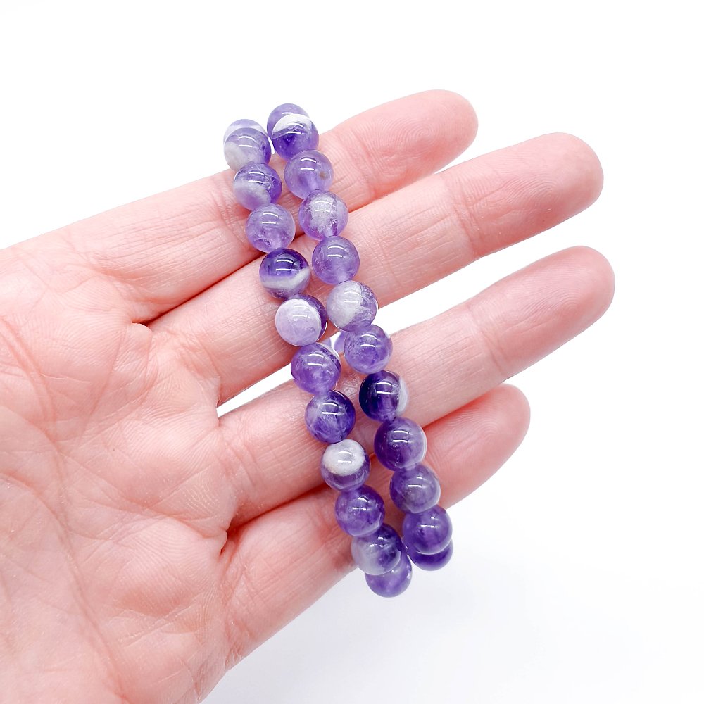 Ametyst 8 mm - náramek - Obrázek 2