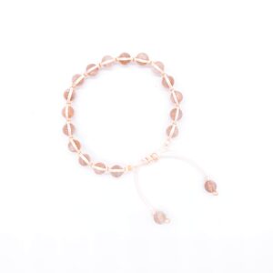 Sluneční kámen 6 mm - shamballa náramek