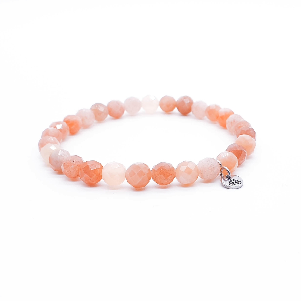 Sluneční kámen fazetovaný 6 mm - sada náramků - Obrázek 3