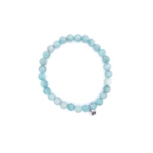Amazonit 6 mm - náramek