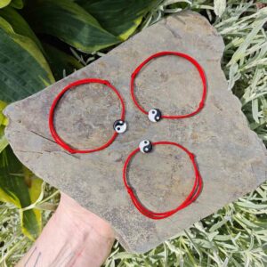 Kabbalah jin a jang - ochranný náramek