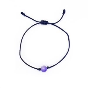 Ametyst - simple náramek