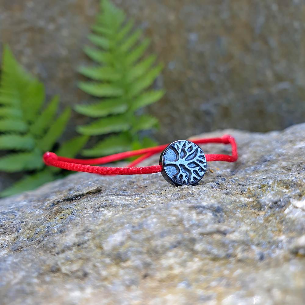 Kabbalah s hematitovým stromem života - ochranný náramek