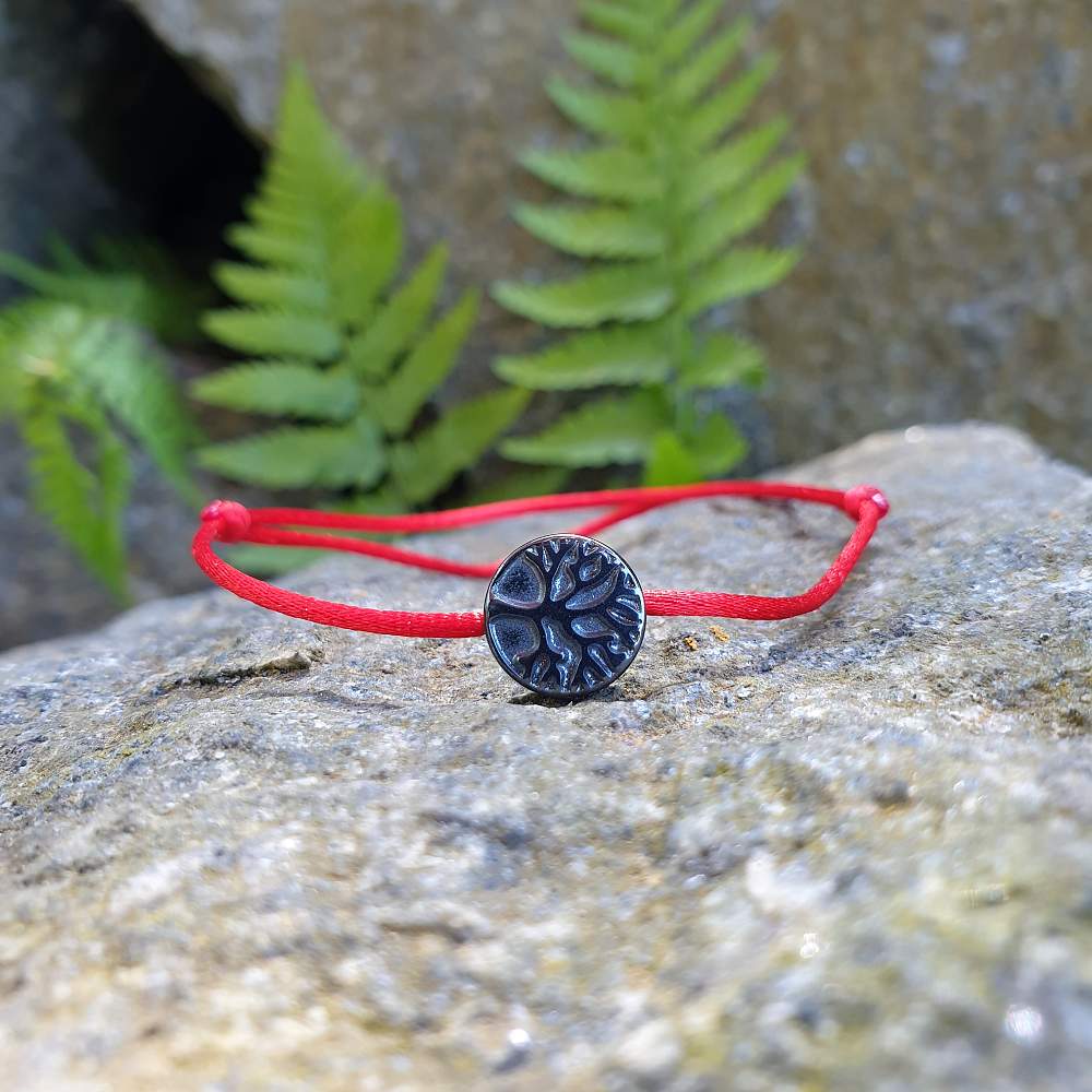 Kabbalah s hematitovým stromem života - ochranný náramek - Obrázek 3