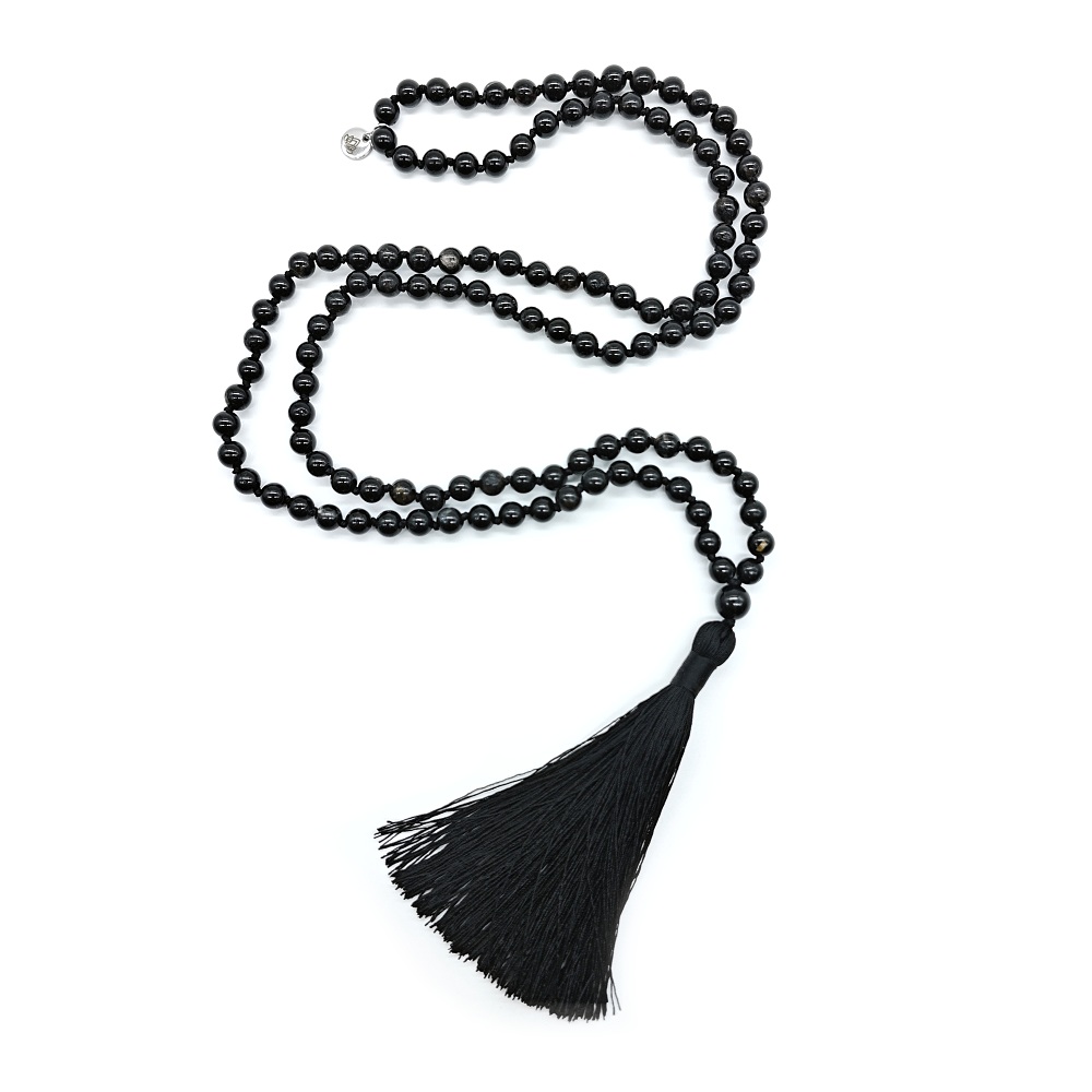 Turmalín 6 mm - Japa Mála náhrdelník - Obrázek 2