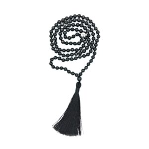 Turmalín 6 mm - Japa Mála náhrdelník