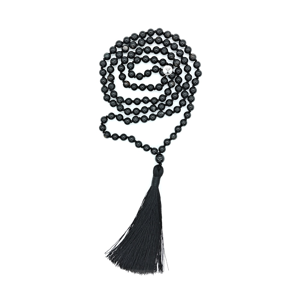 Turmalín 6 mm - Japa Mála náhrdelník