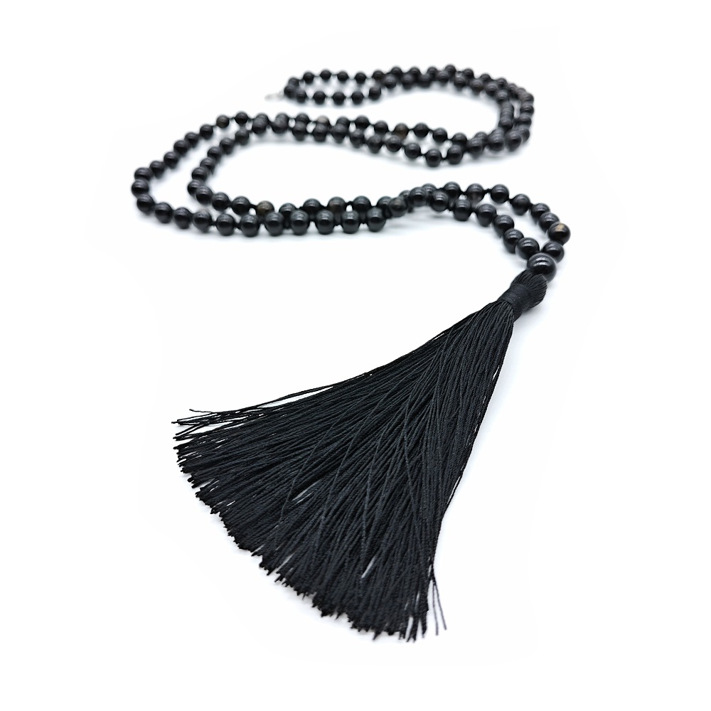 Turmalín 6 mm - Japa Mála náhrdelník - Obrázek 3