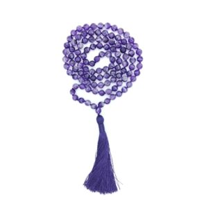 Ametyst 8 mm - Japa Mála náhrdelník